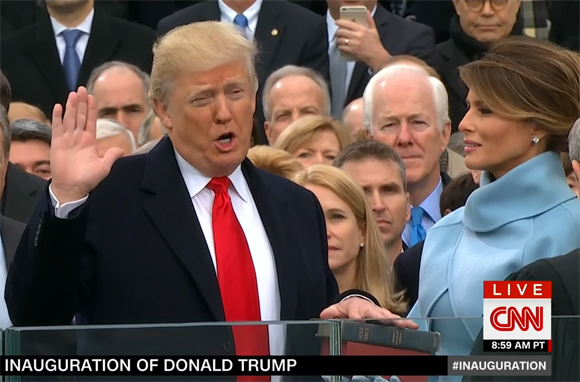 Melania Trump Donald Inauguration