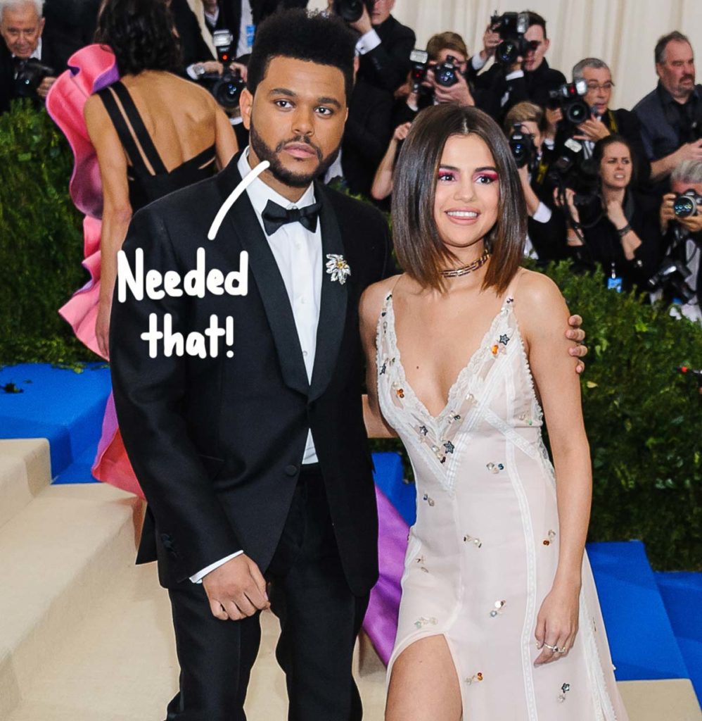 Bella Hadid, Selena Gomez and The Weeknd at the Met Gala