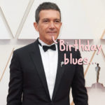 Antonio Banderas Reveals He Tested Positive For Coronavirus -- On His 60th Birthday