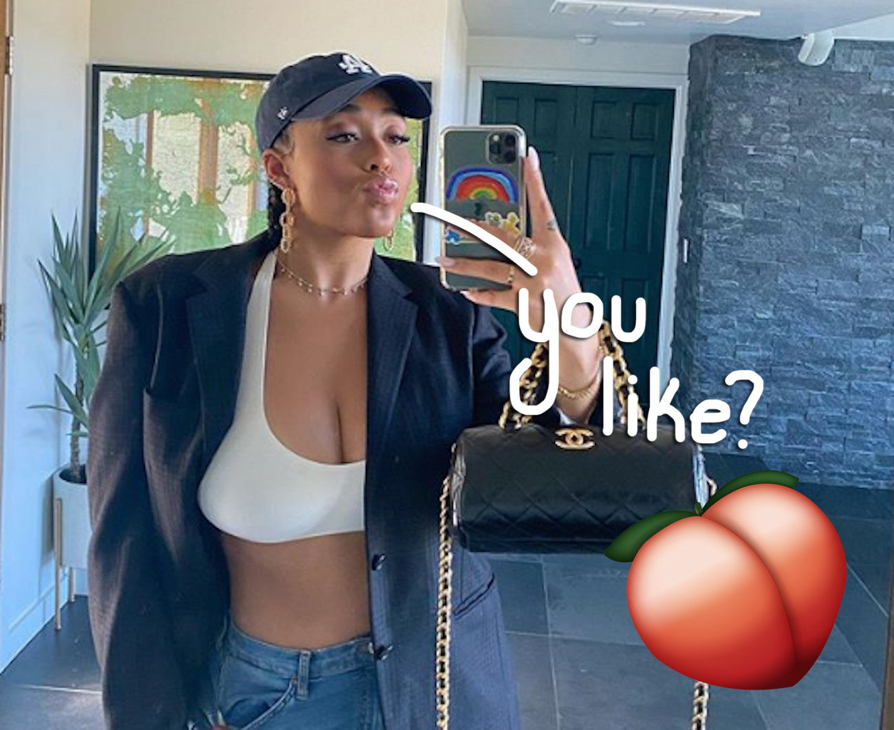 Jordyn Woods Breaks The Internet With Her Booty - Look! - Pe