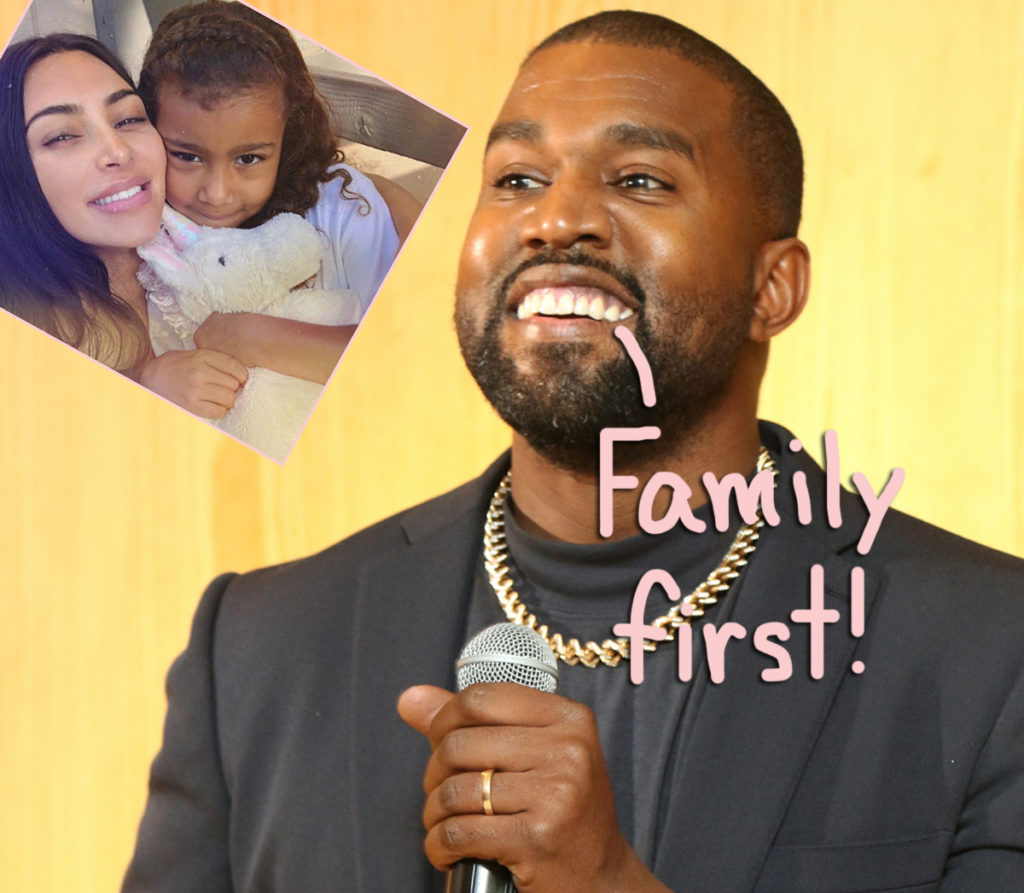 Kanye West Does Cute Dance With Daughter North While Kim Kardashian