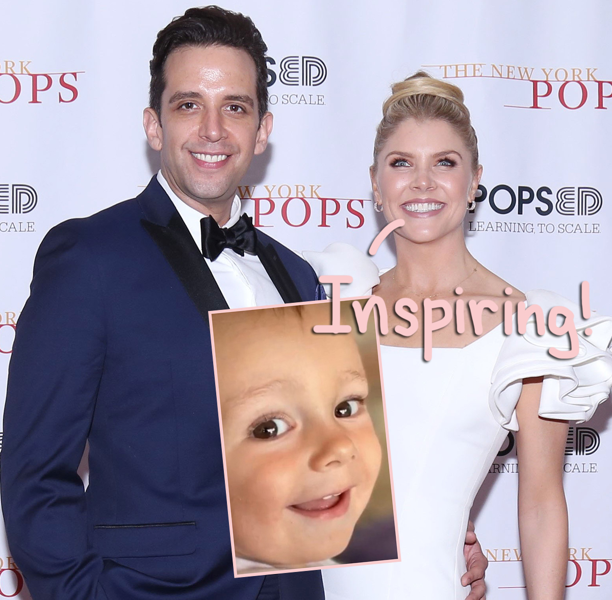 Nick Cordero's wife recalls his resemblance to the couple's adorable infant son.