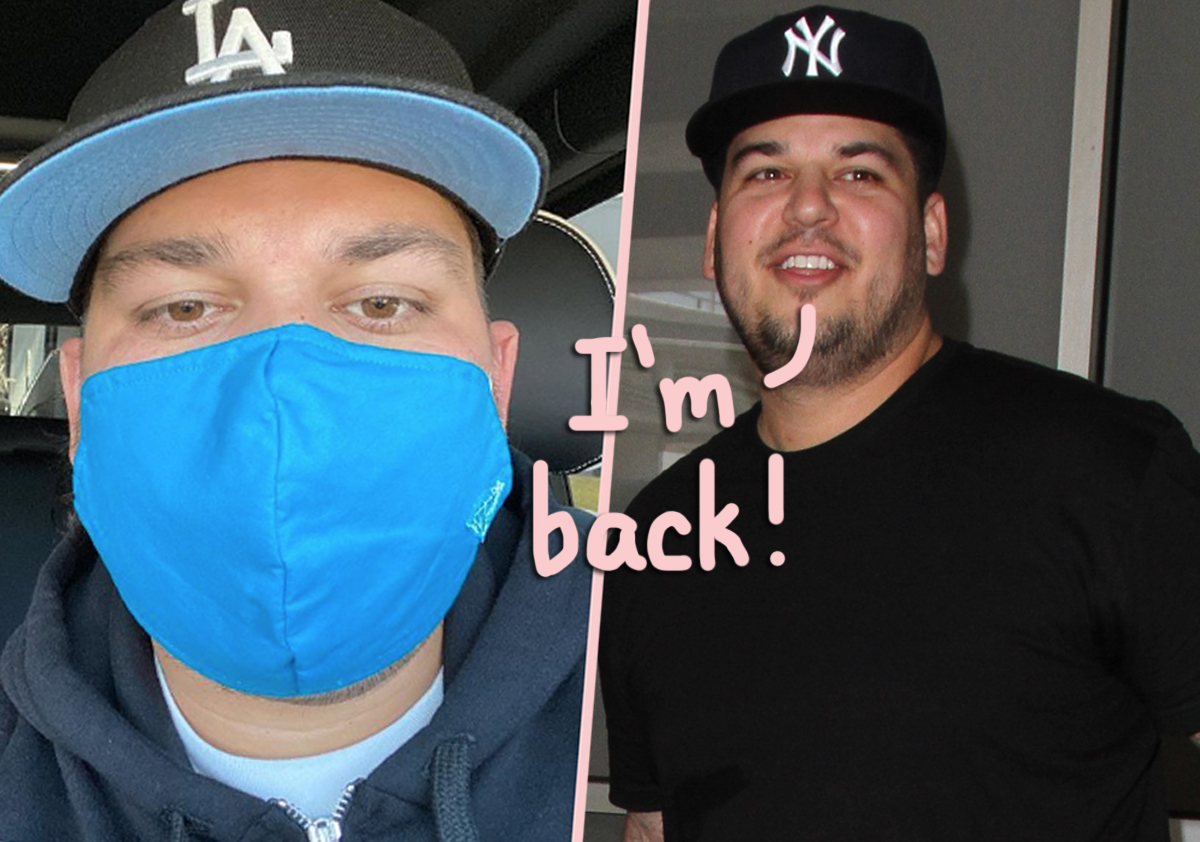 Rob Kardashian Is 'Very Committed' To Getting Healthy & 'Doing
