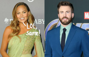 Chrissy Teigen Relates To Chris Evans After His Photo Leak With Her Own