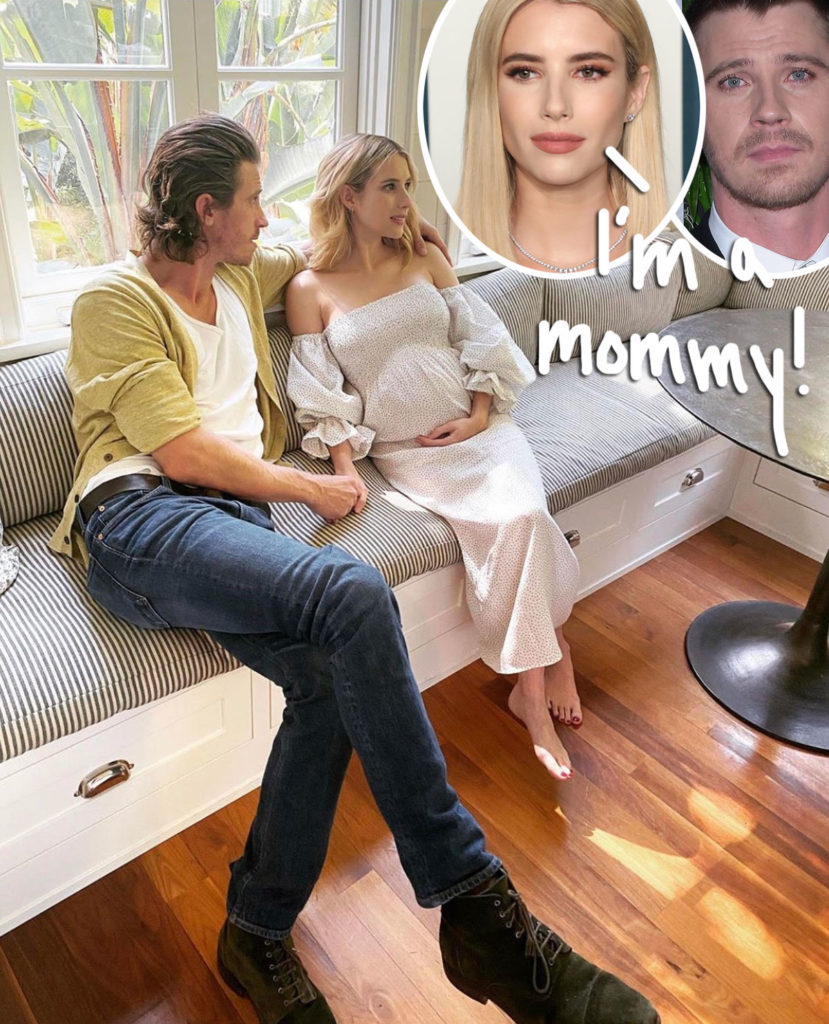 Emma Roberts gives birth to first child with Garrett Hedlund
