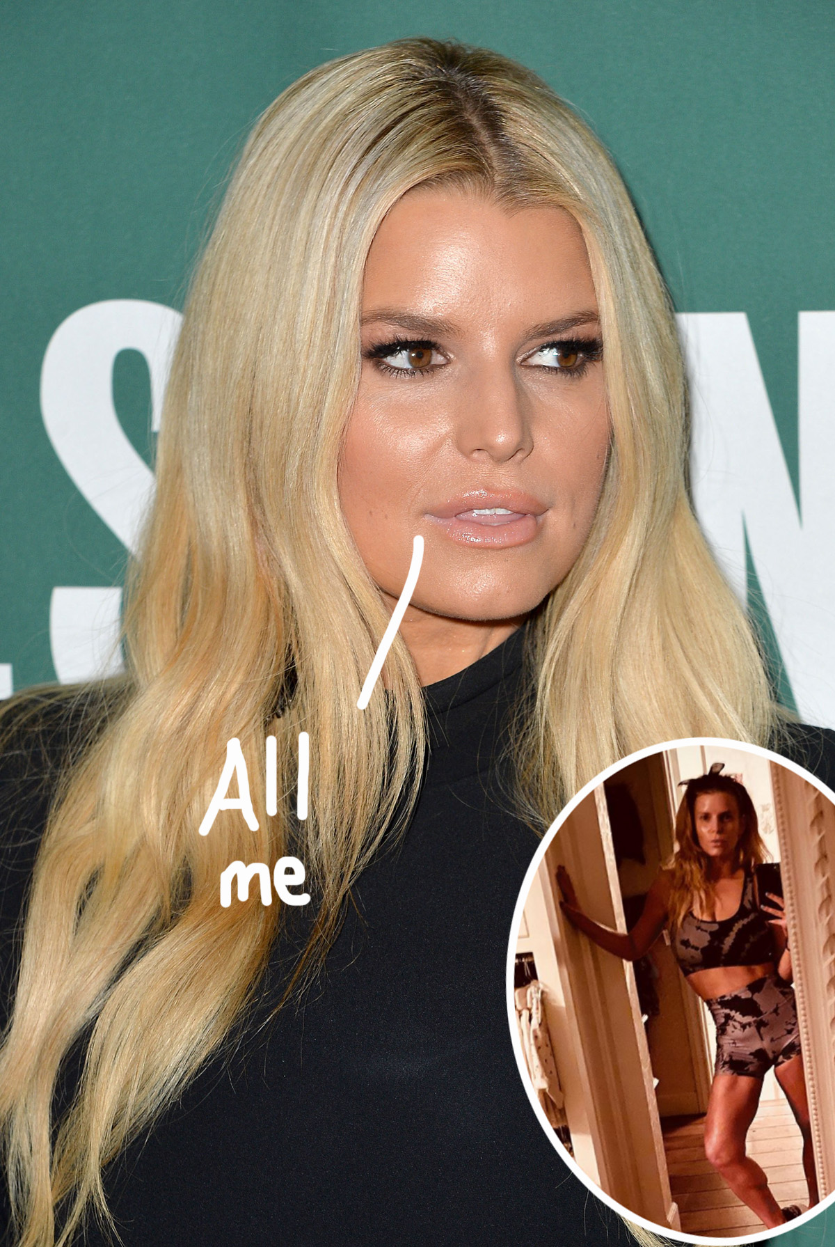 Jessica Simpson shows off yoga pose and fit frame in latest