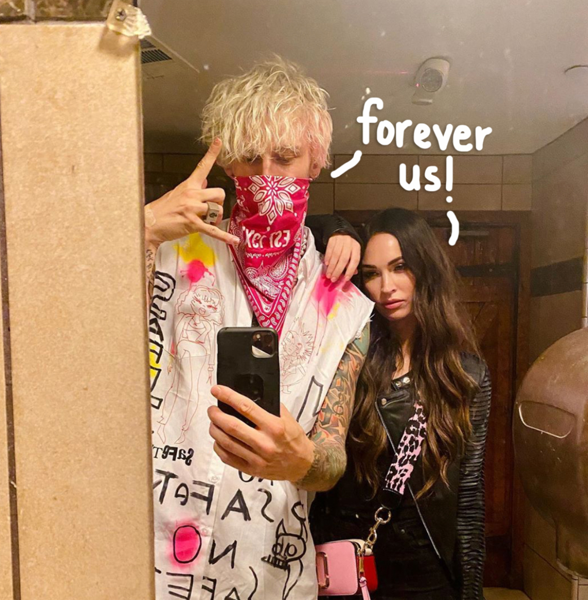 New Couple Megan Fox Machine Gun Kelly Got Matching Tattoos Already See The Evidence Perez Hilton