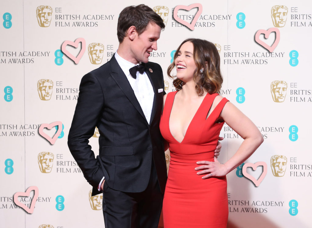 emilia clarke and matt smith spotted on london date night