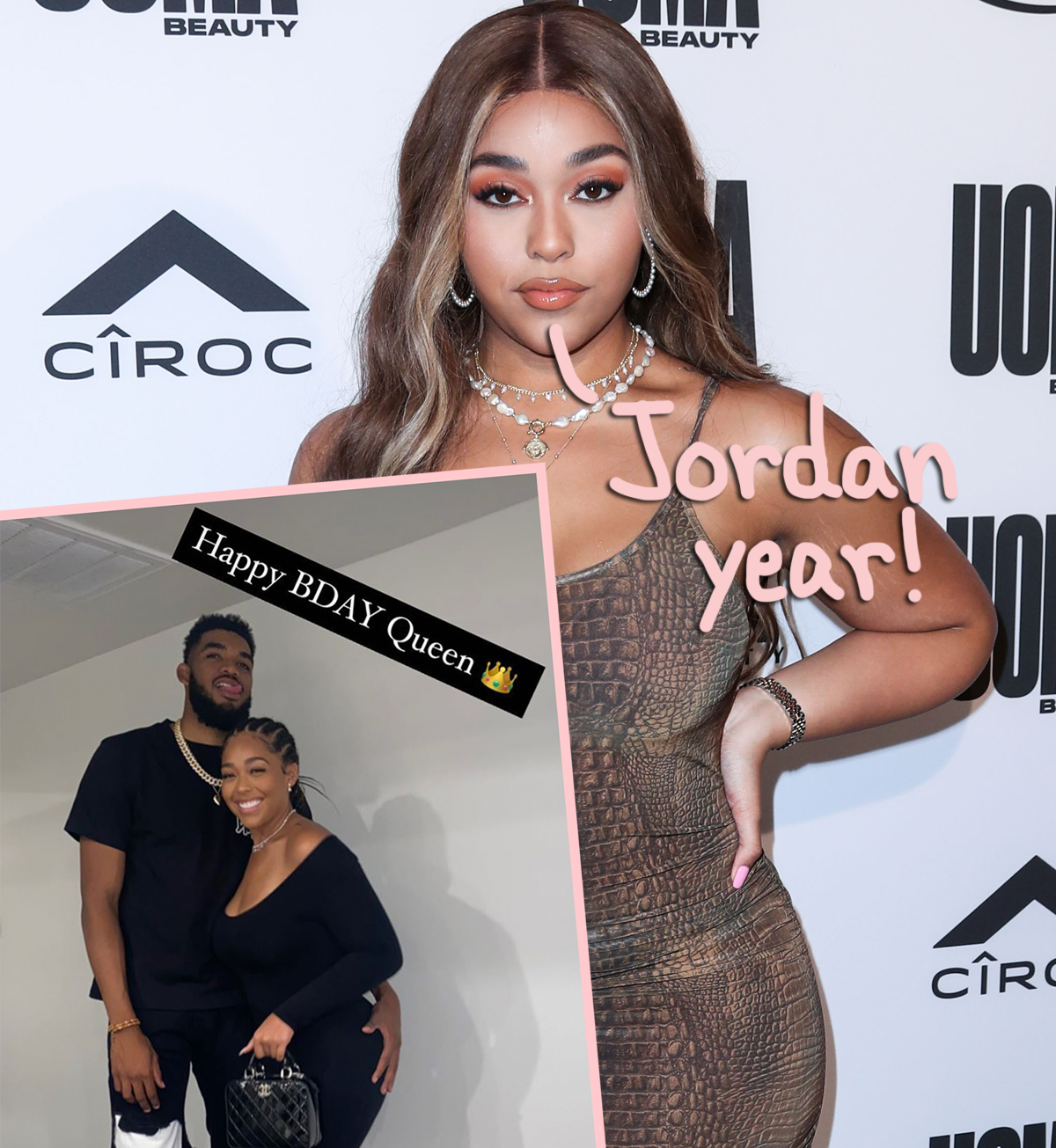 The Cutest Photos Of Jordyn Woods And Karl-Anthony Towns As They Celebrate  Two Years Of Love