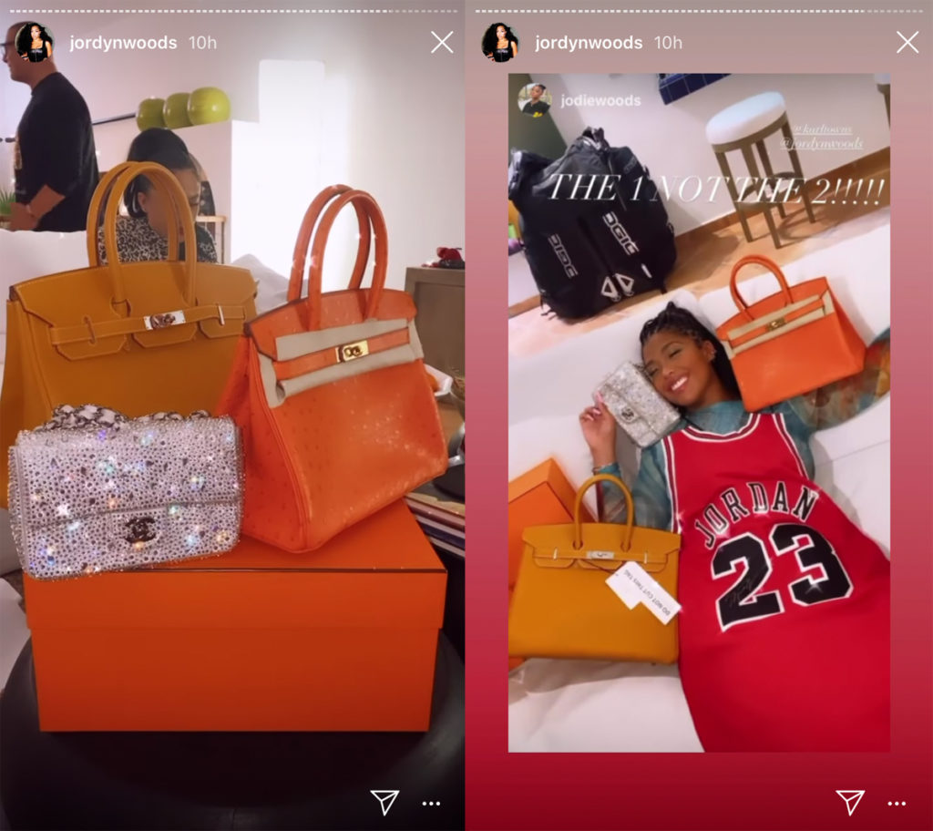 Karl-Anthony Towns 25th Birthday Present For Jordyn Woods