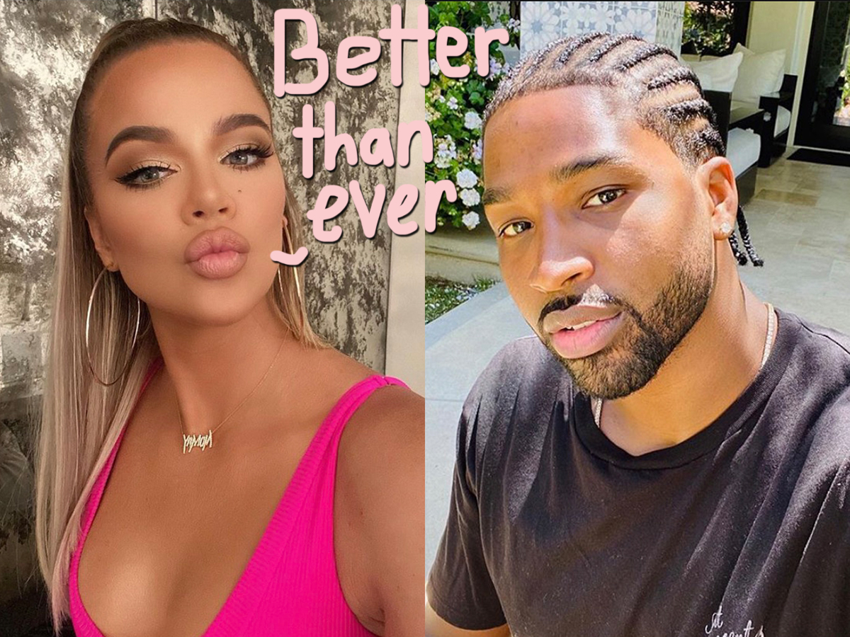 Khloé Kardashian And Tristan Thompson Are Already Acting Like A Married Couple Perez Hilton