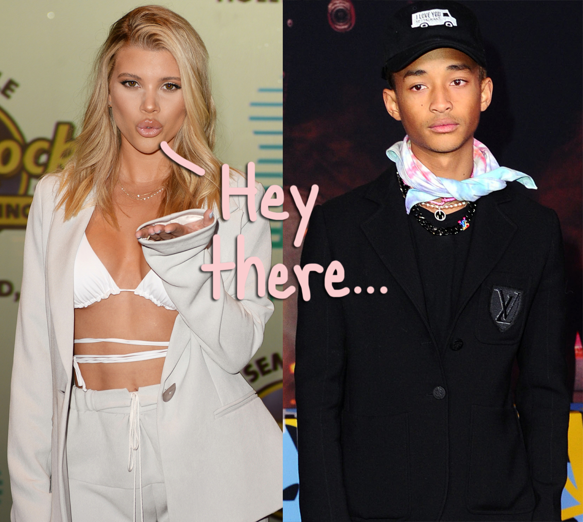 Sofia Richie Holds Hands With Jaden Smith During Playful Beach Outing