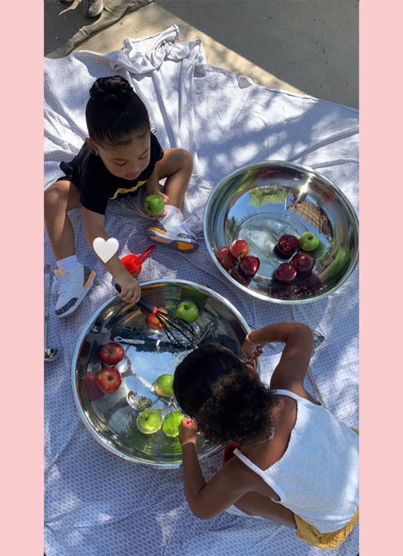 Kylie Jenner Shares Pic Of Stormi Webster Rocking A $12,000 Hermès