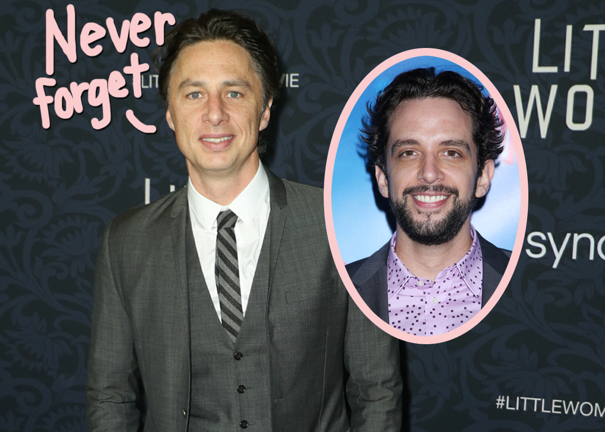 Zach Braff Gets Nick Cordero Tattoo on Anniversary of His Death