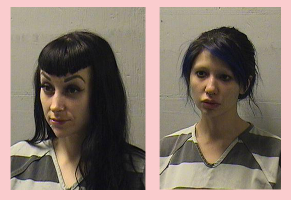 Dominatrix threesome mugshots