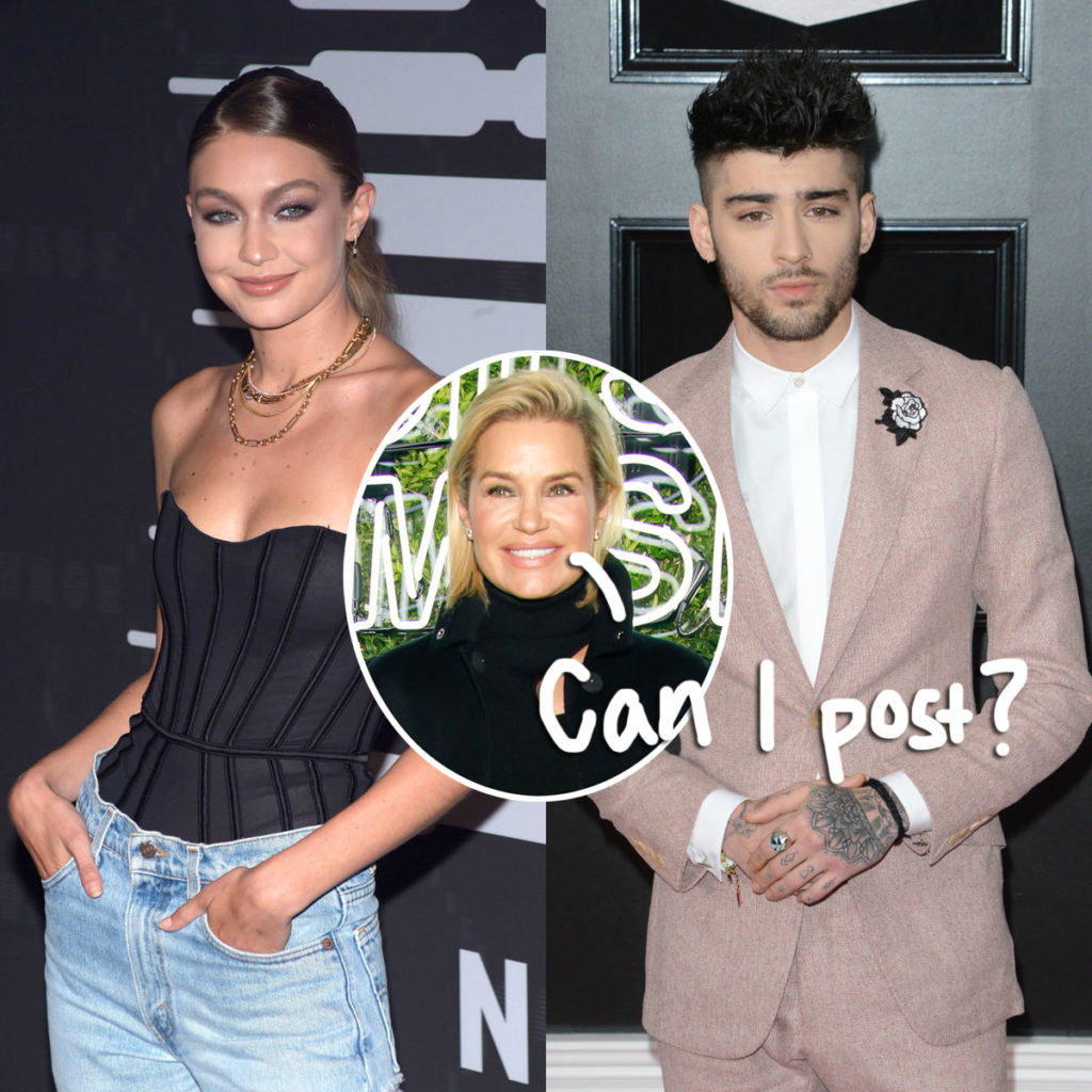 Yolanda Hadid Gushes About Gigi & Zayn Malik's Baby Girl With New Photo:  'So Much Love And Joy' - Perez Hilton