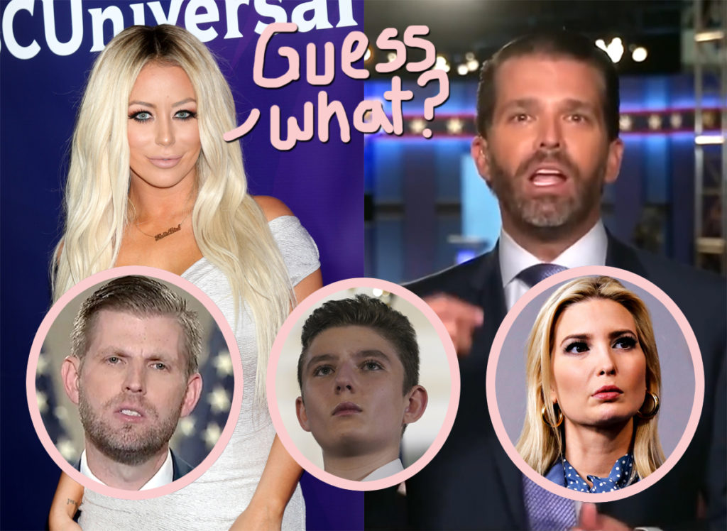 aubrey o'day spills trump family tea
