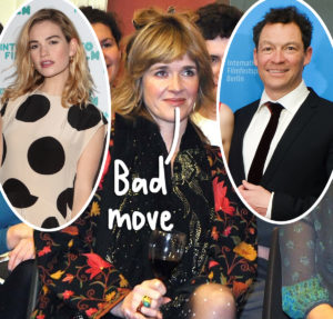 Dominic West's Wife 'Privately Fuming' Over Lily James Affair Photos ...