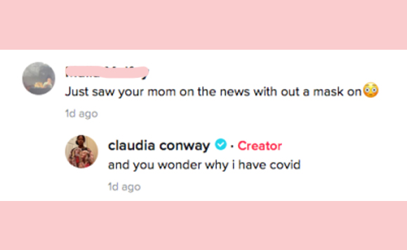 claudia conway tiktok covid3