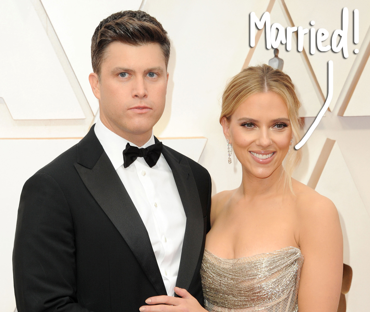 Scarlett Johansson & Colin Jost Tie The Knot In CDCApproved Ceremony