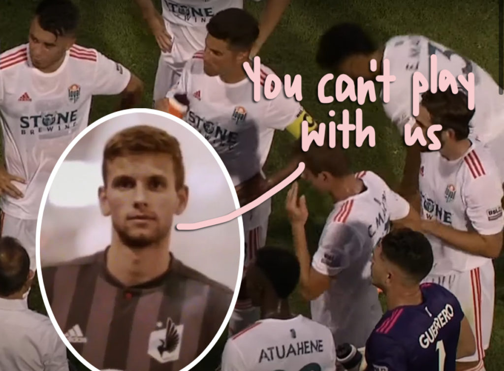 Soccer team quits game over homophobic slur collin martin