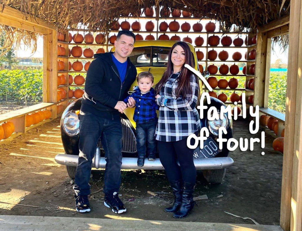 deena cortese of jersey shore is pregnant
