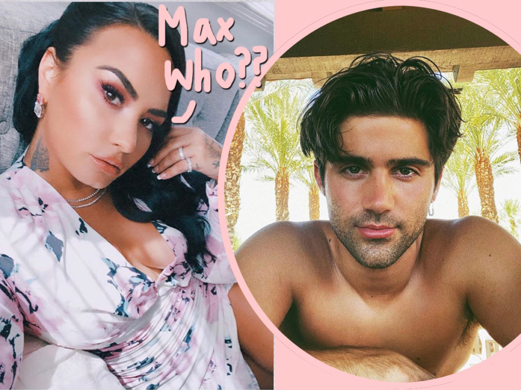 demi lovato max ehrich never engaged