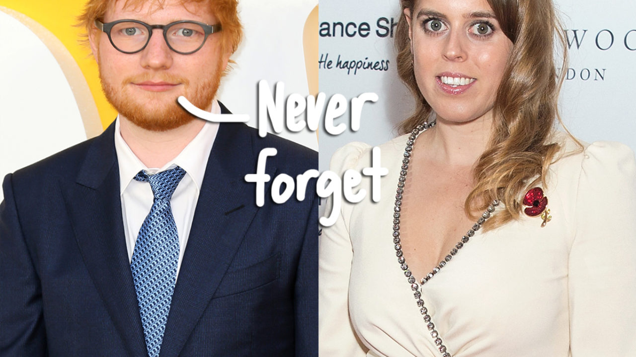 Wait Princess Beatrice Really DID Stab Ed Sheeran In The Face