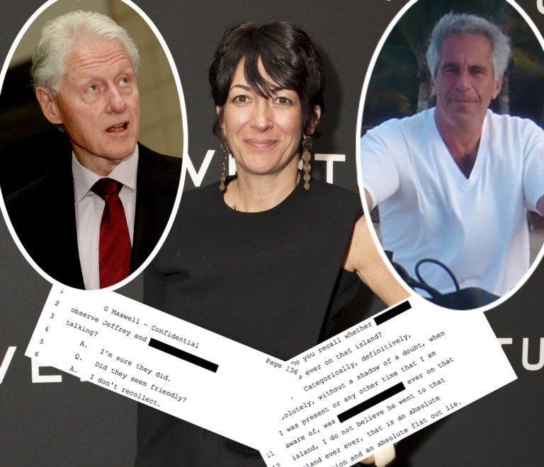 Here's Everything Ghislaine Maxwell Said About Bill Clinton & Jeffrey ...