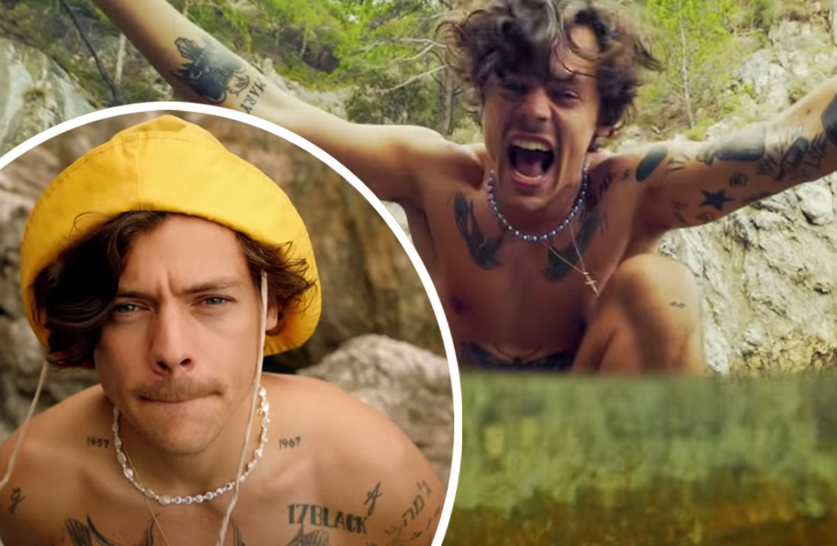 Harry Styles New Music Cancun Music Video Sweaty Chest