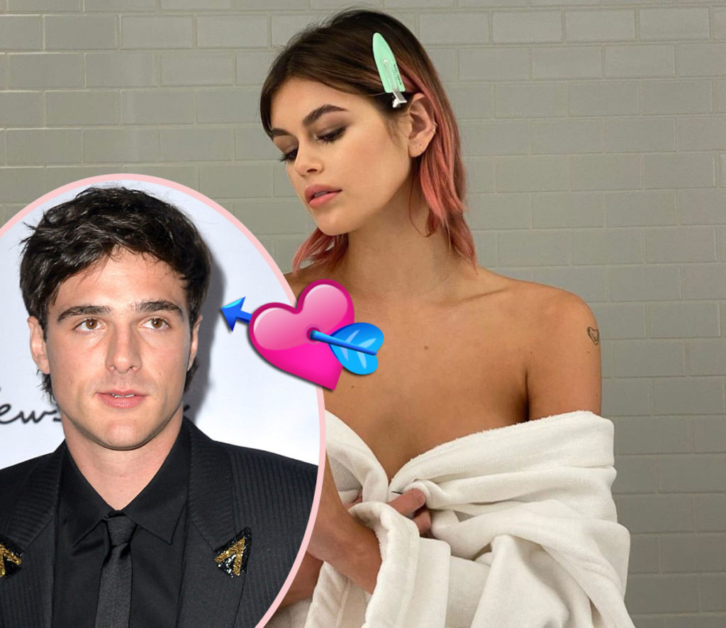 kaia gerber and jacob elordi smooch in public for the first time