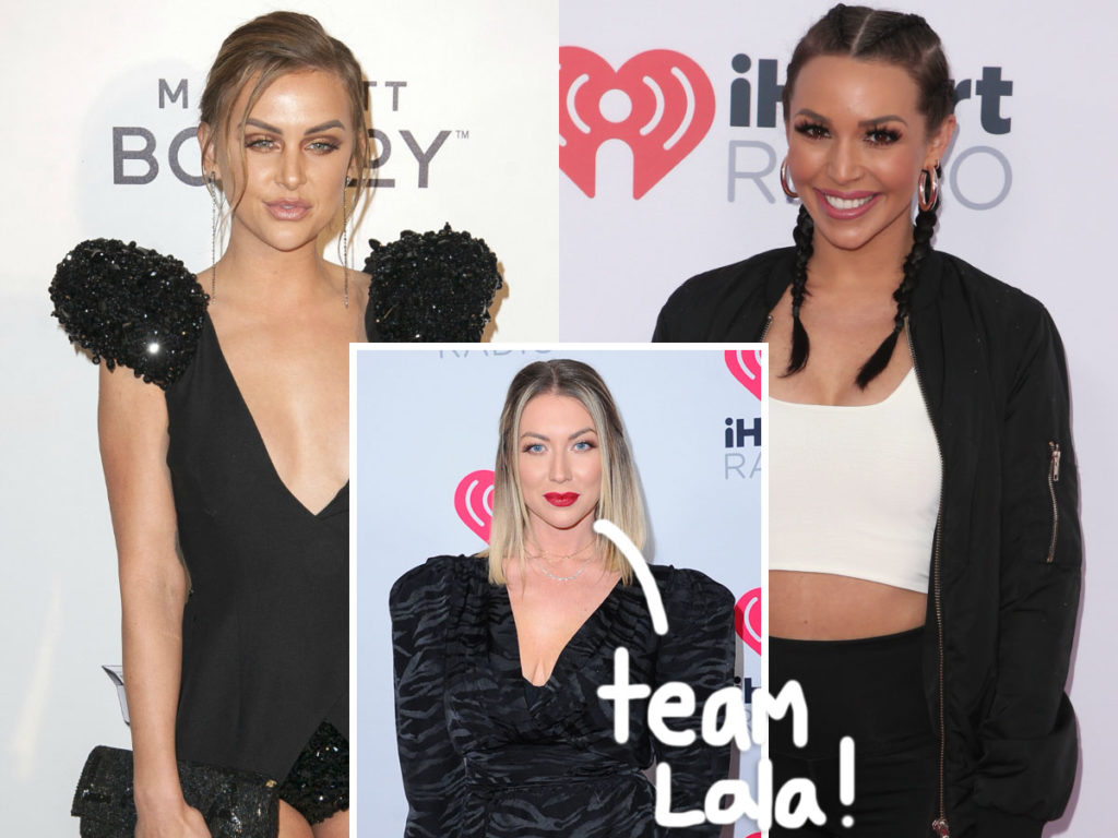 lala kent and stassi schroeder unfollow scheana shay