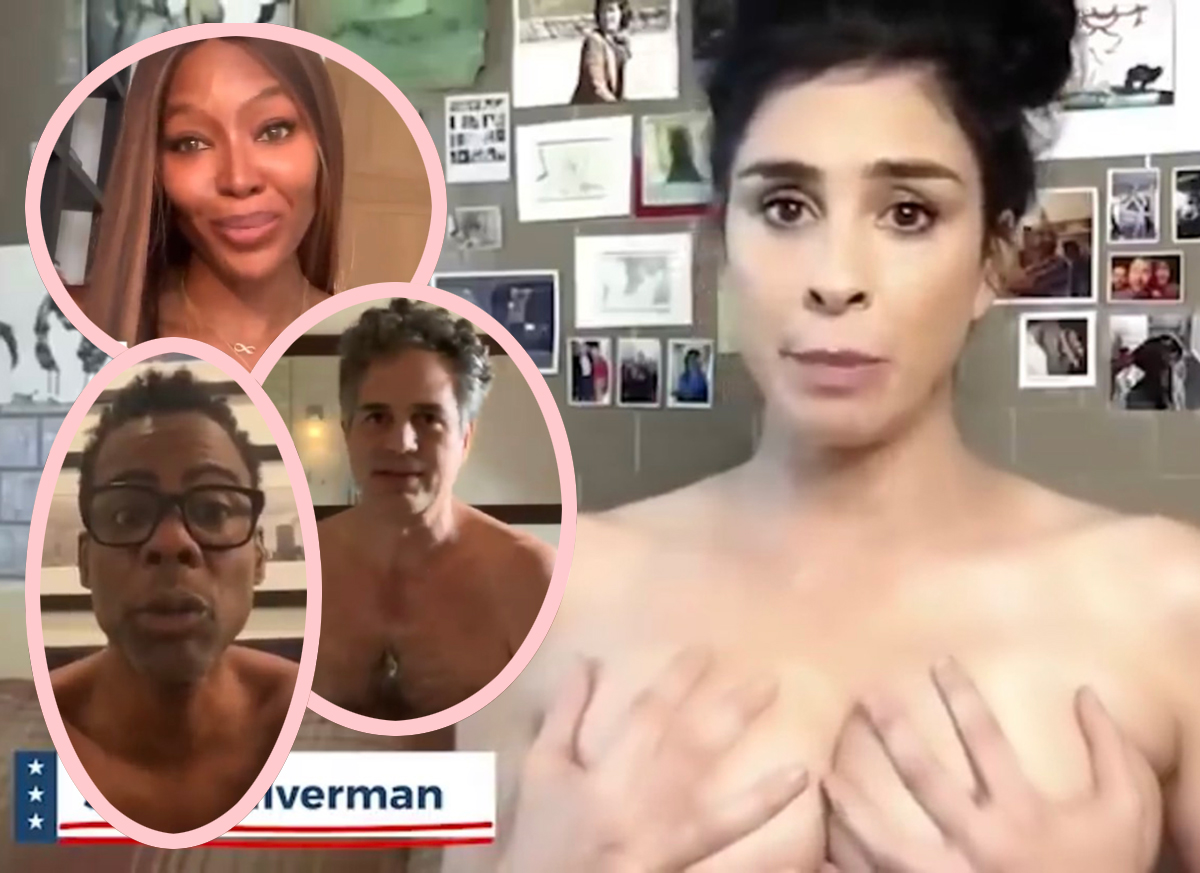 Sarah Silverman, Amy Schumer, & More Celebs Get Naked For Voting PSA - ...