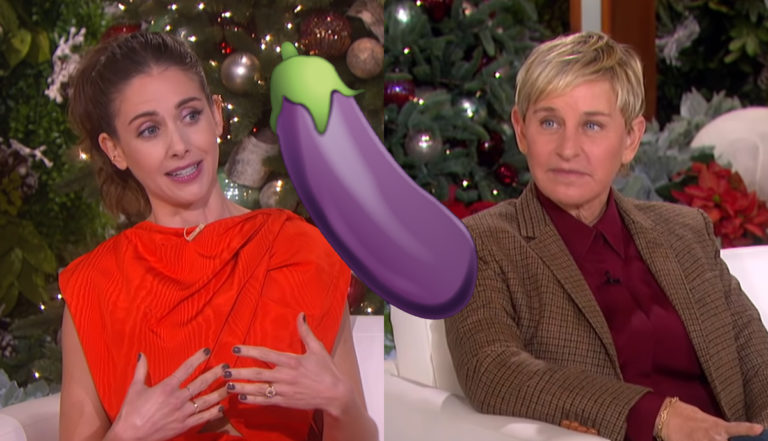 Alison Brie Accidentally Showed Ellen DeGeneres A D**k Pic The First
