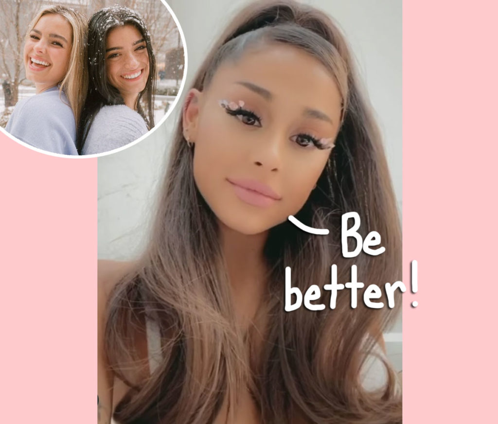 Tiktok Stars Respond Very Unexpectedly To Ariana Grandes Epic Shade Of Their Irresponsible 1882