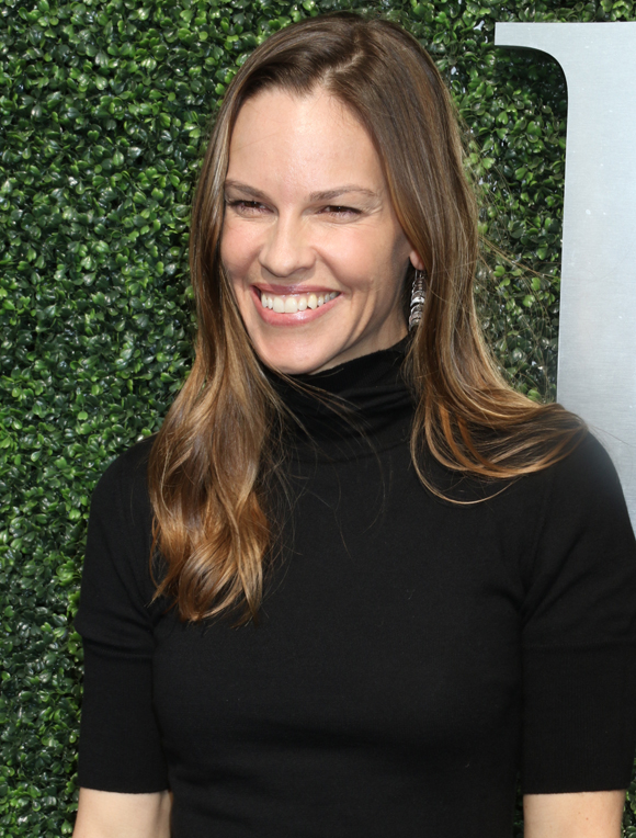 hillary swank in 2017