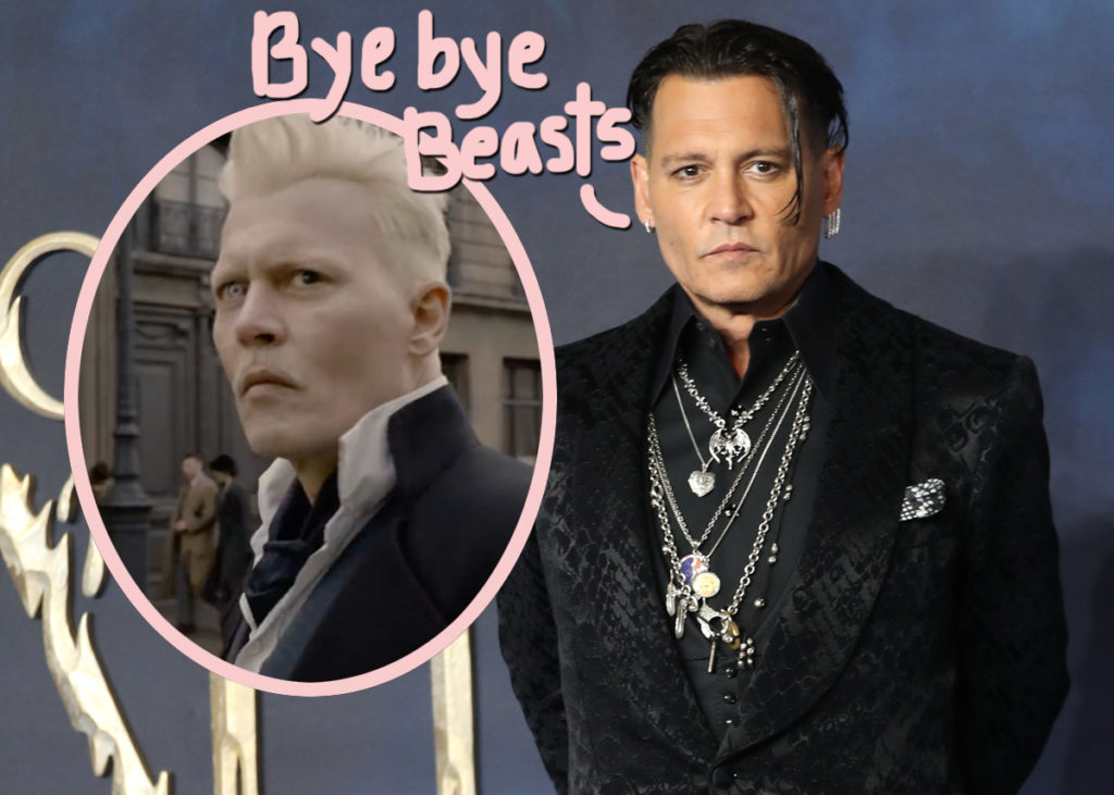 When was johnny depp discount fired from fantastic beasts