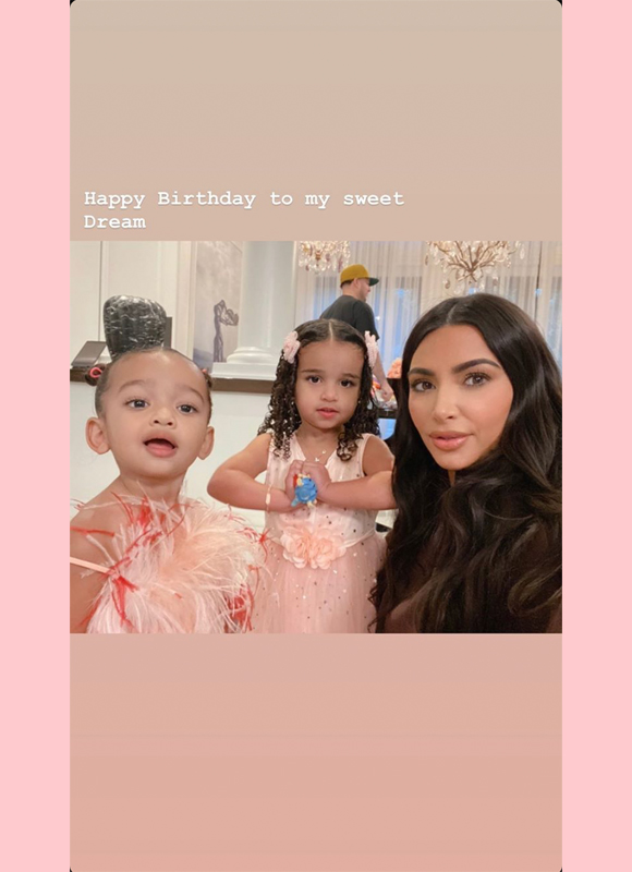 kim kardashian dream birthday ig story