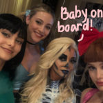Vanessa Morgan Had A Halloween-Themed Baby Shower With Her Riverdale Co-Stars!