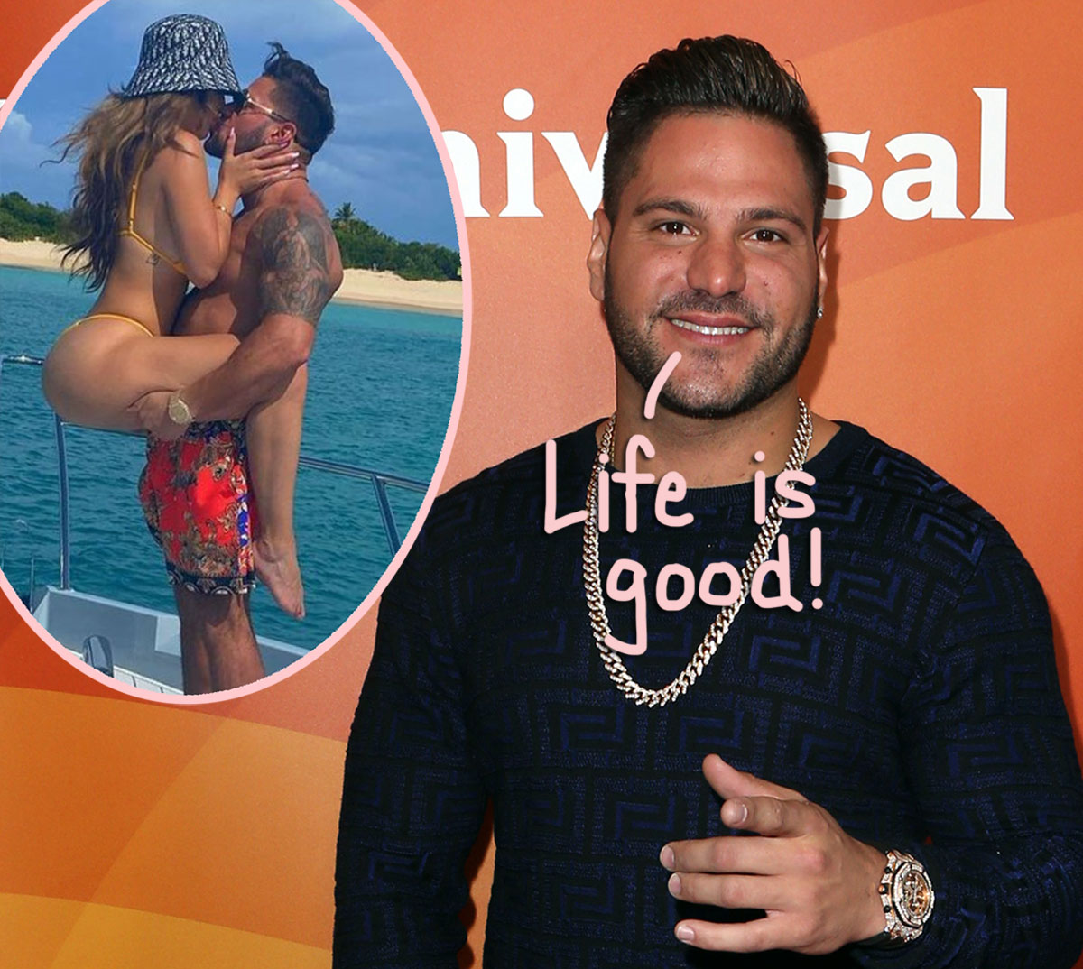 Jersey Shore's Ronnie Ortiz-Magro Is In 'The Happiest Place'...