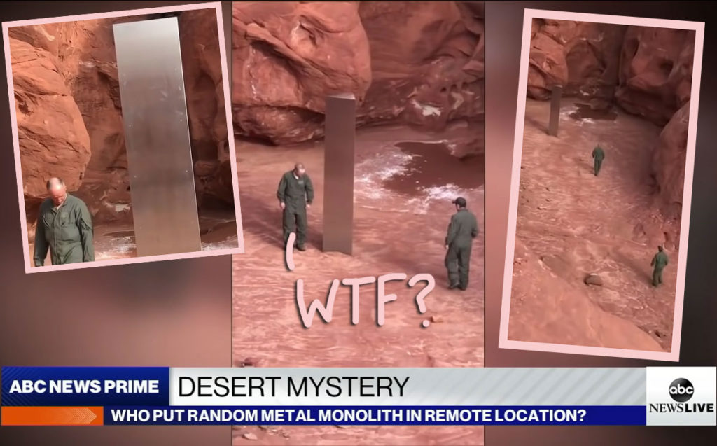 Mysterious Utah Desert Monolith Disappears Overnight - This Story Is ...