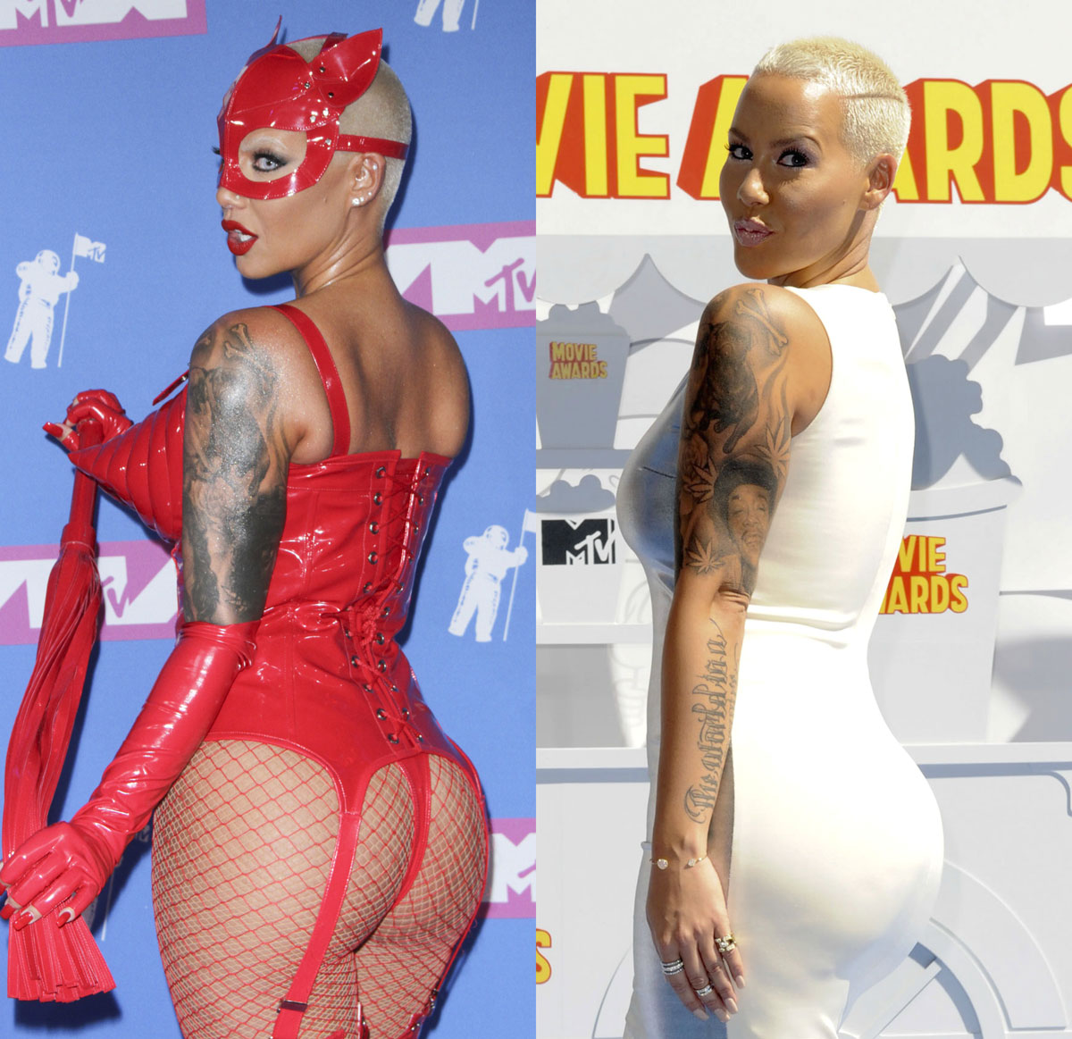 Amber Rose tattoo coverup