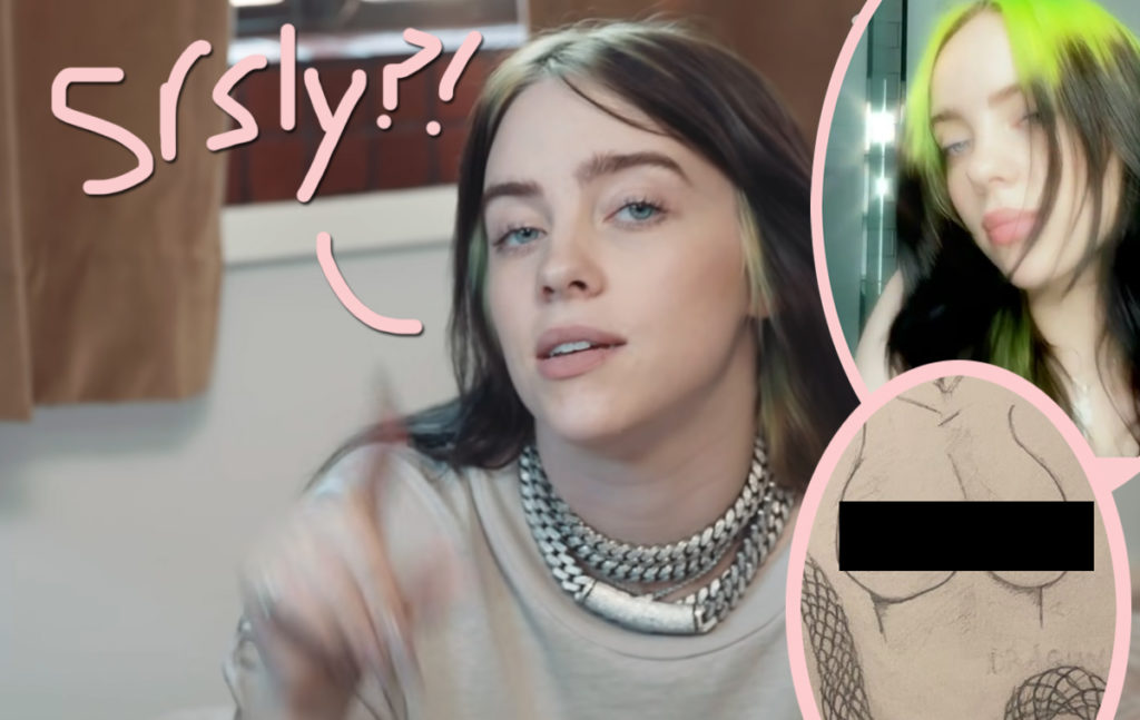 Eilish tits billi Billie Eilish