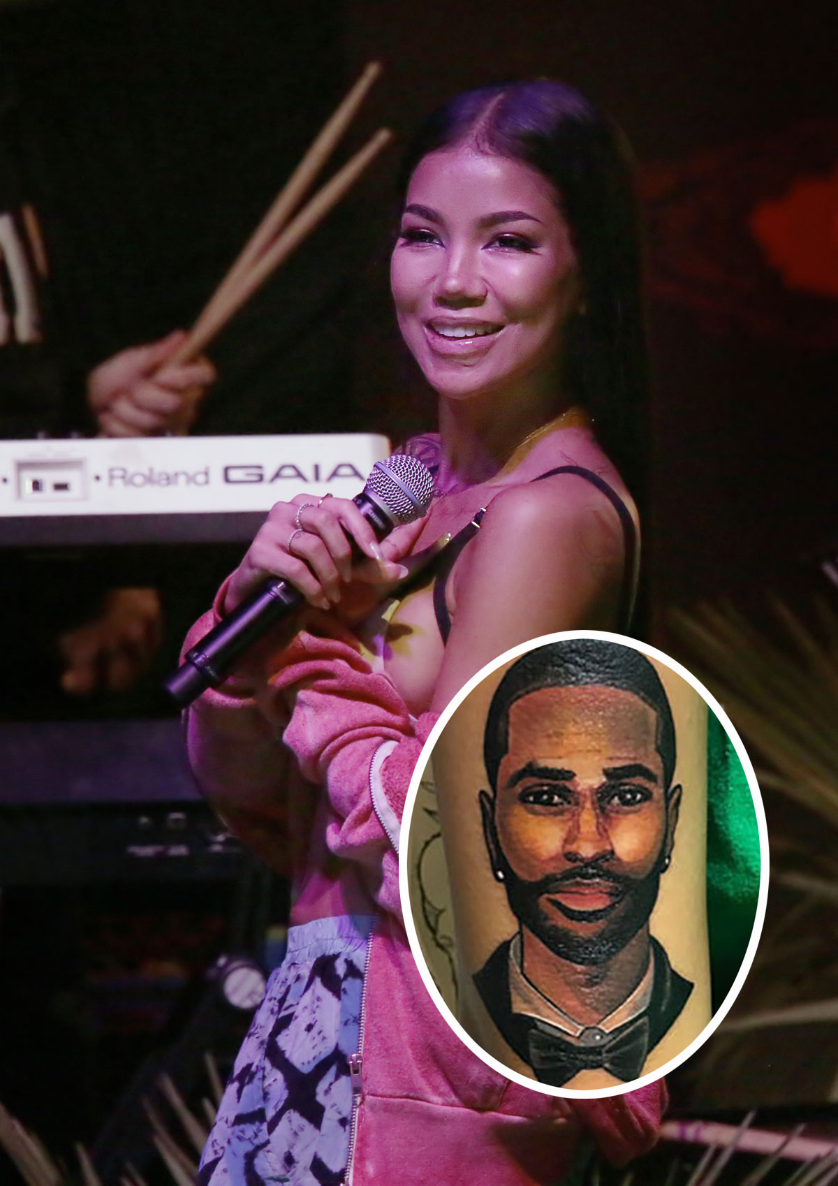 Jhene Aiko's Big Sean tattoo