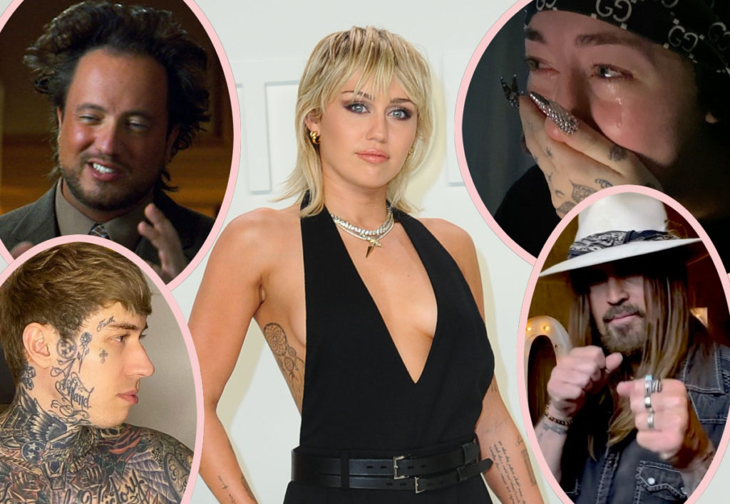 Miley Cyrus Family Fight Conspiracy Theory Aliens