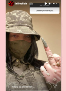 Billie Eilish Responds After Losing 100K Instagram Subscribers For