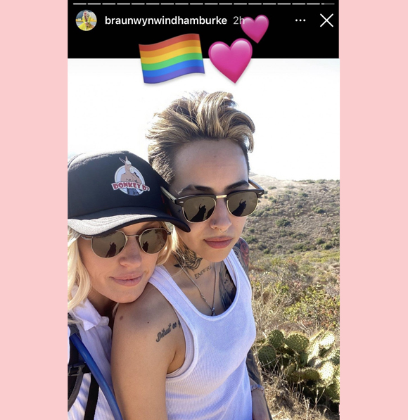 Christina Grimmie Selena Gomez Lesbian Porn - RHOC Star Braunwyn Windham-Burke Posts First Pic With Girlfriend After  Coming Out As A Lesbian! - CelebrityTalker.com