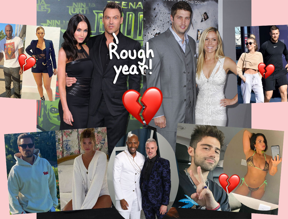 Year Of Heartbreak! All The Celebrity Breakups of 2020! Perez Hilton