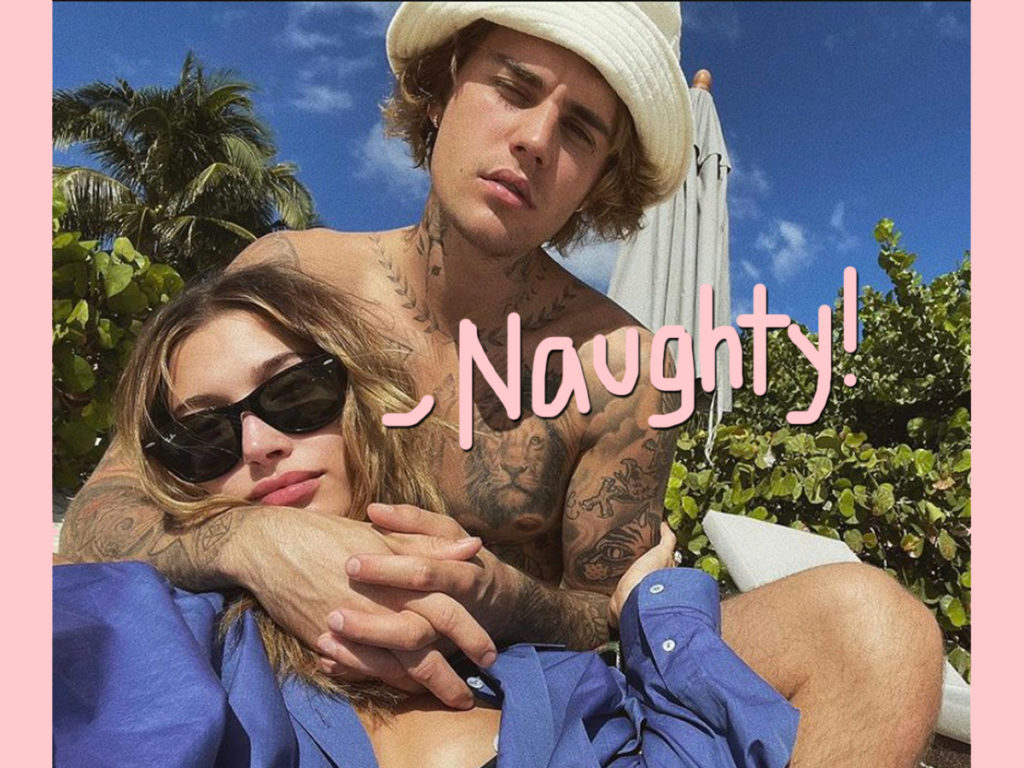 justin bieber makes NSFW comment about wife hailey bieber