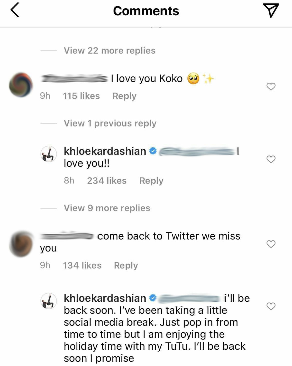 Khloe Kardashian revealed exactly why she's been so silent on social media lately!